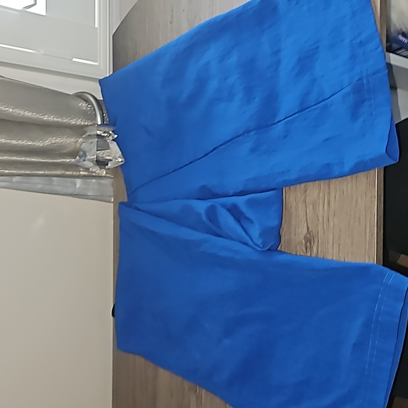 Blue scrub bottoms - Picture 2 of 4